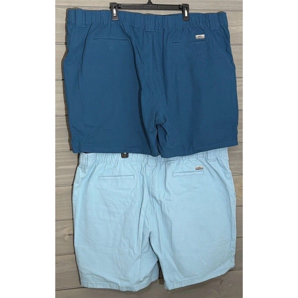 Ocean Coast Men’s 3X Summer Cargo Shorts Lot Bundle Blue Vacation Beach - Picture 7 of 8